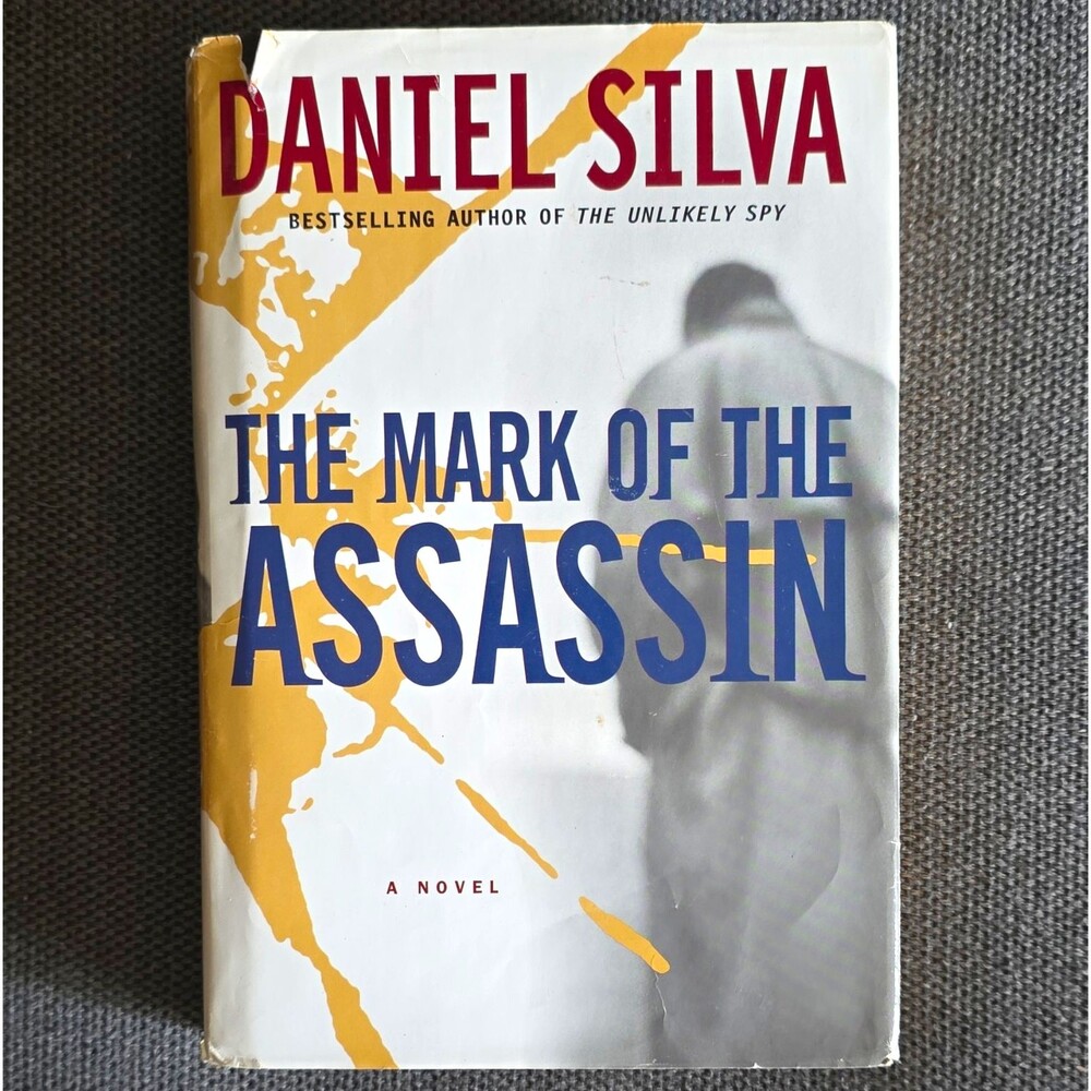 Daniel Silva, The Mark of the Assassin (1998, Hardcover) Dust Jacket